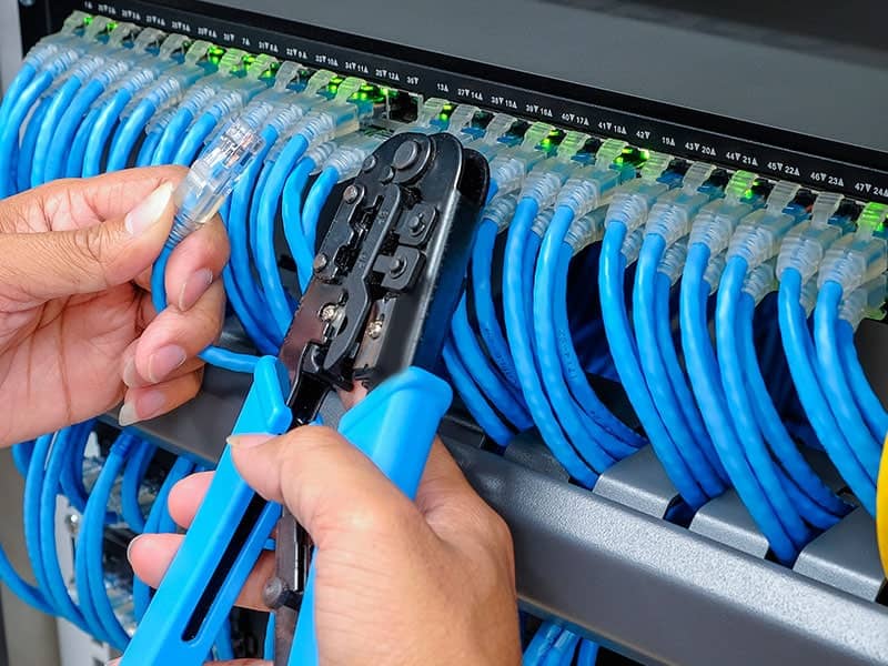 ponchado ethernet